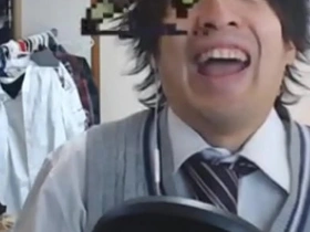 JAPANESE UGLY BASTARD NUTS IN HIS PANTS AFTER TALKING TO GIRL gay asian interacial porn