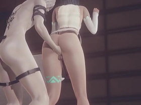 Genshin Impact Yaoi 3D - Venti Arcont analingus & Fingering (uncensored) - Japanese asian manga anime game porn gay sissy japanese porn gay handsome