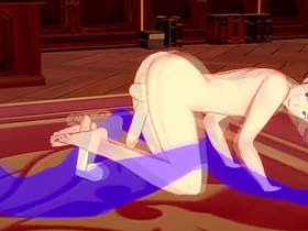 Jujutsu Kaisen Yaoi - Yuji Itadori Footjob and anal with creampie - Sissy crossdress Japanese Asian Manga Anime Film  Game Porn Gay big thick chinese dick gay porn