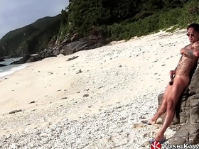 YOSHIKAWASAKIXXX - Japanese Yoshi Kawasaki Jerks Off Outdoor big fat chinese dick gay porn