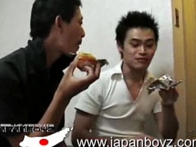 3 Japanese twinks finger fucking and sucking cock chinese on white twink gay porn