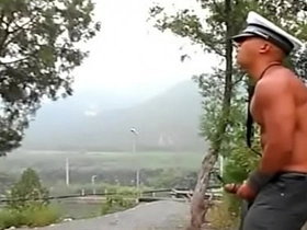 Chinese muscular guy jerking outdoor and load a huge cum from his monster dick japan gay doctor porn