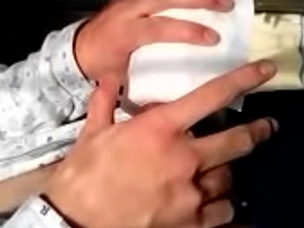 Asian boy playing his fat cock in kitchen- Part 1 asian gay porn outdoor