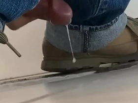 Asian supermarket restroom korean gay porn jerk off