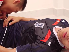 Asian stud barebacked by pissing gay after sucking dick tiny chinese gay porn