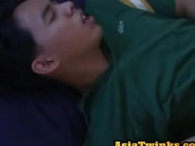 Pickedup Asian twink anal stuffed after giving blowjob gay thugs chinese porn