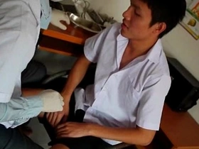 Sucking Twink Doctor gay asian bubble butt porn
