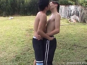 Young Latinos Mario and Leonardo Fuck Outdoors taiwanese porn gay