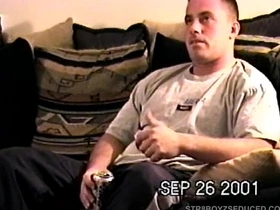 Straight Boy Justin Jacks Off and Shoots His Load gay porn asian dildo