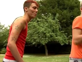 Double Penetrating Young Dan Jenkins asian muscle prince gay porn