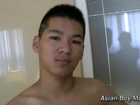 BigCock Asian Guys Masturbate gay massage porn chinese