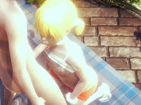 Yaoi Femboy - Fer blowjob and anal by other femboy - Sissy crossdress Japanese Asian Manga Anime Game Porn Gay gay male asian porn