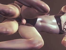 Yaoi Femboy - Kuki Fucked twice 2 creampies - Sissy crossdress Japanese Asian Manga Anime Game Porn Gay asian handsome hunk gay porn