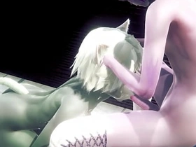 Furry Yaoi - Two cats sex in toilet - Sissy crossdress Japanese Asian Manga Anime Film  Game Porn Gay gay chinese pussy porn