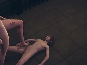 Genshin Impact Yaoi - Venti Blowjob and Footjob - Sissy crossdress Japanese Asian Manga Anime Game Porn Gay gay white fucking chinese porn