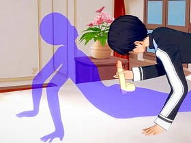 Sword Art Online Yaoi - Kirito Handjob and anal with creampie - Sissy crossdress Japanese Asian Manga Anime Film  Game Porn Gay japanese muscle gay porn